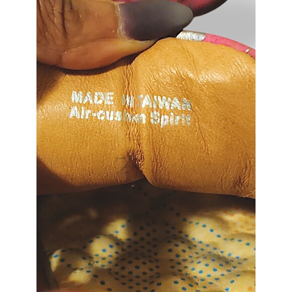 ZOBR Italian Design Leather Pink Purple Metallic Artfully Casual Shoe Qu… - Picture 4 of 6